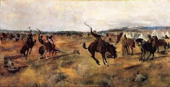 Charles Marion Russell : Breaking Camp